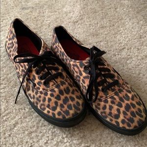 VANS Cheetah Print!